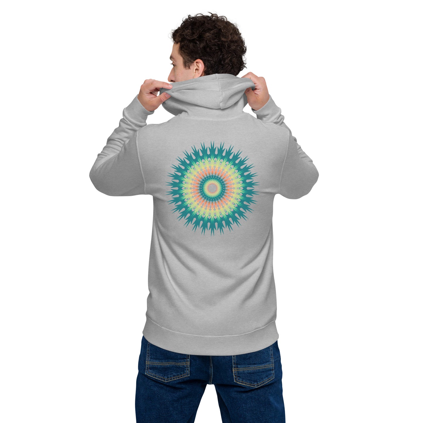 Rozpinana bluza z kapturem unisex