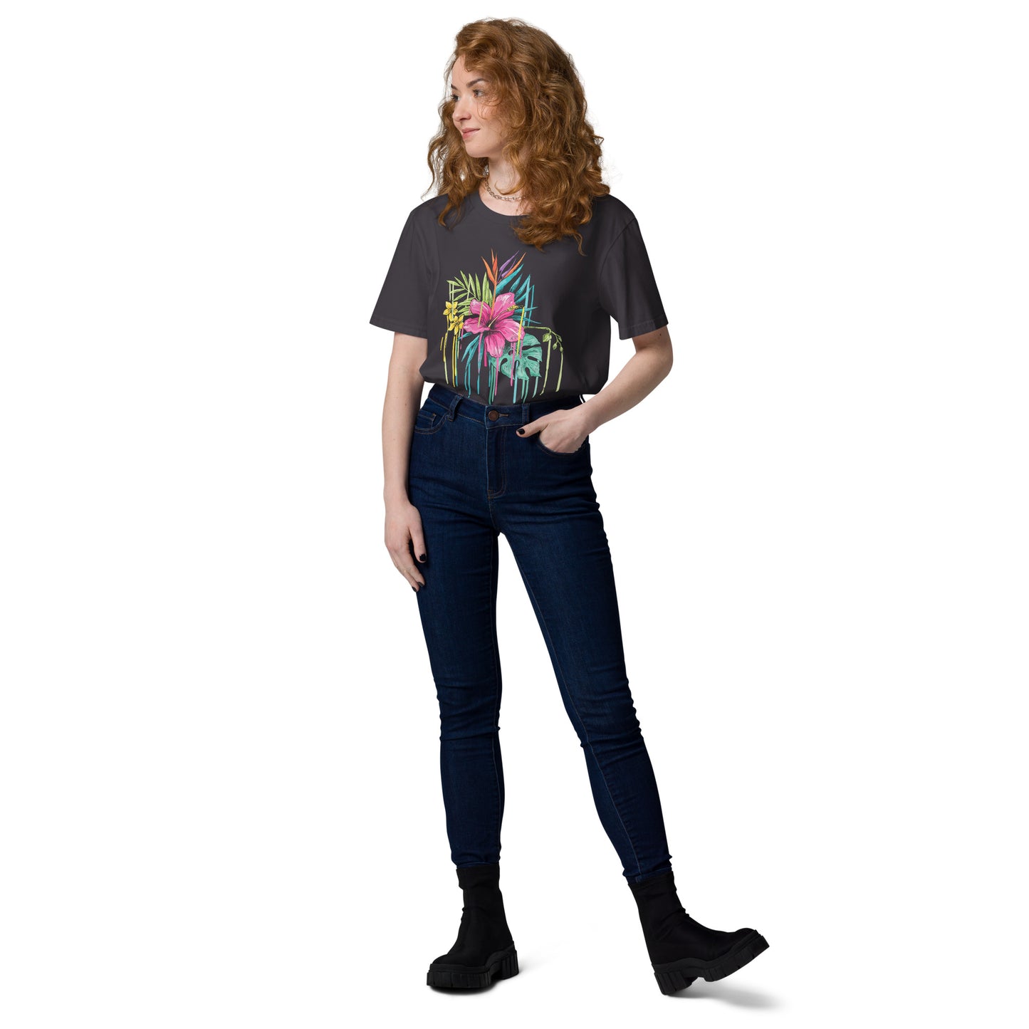 T-shirt unisex z bawełny organicznej