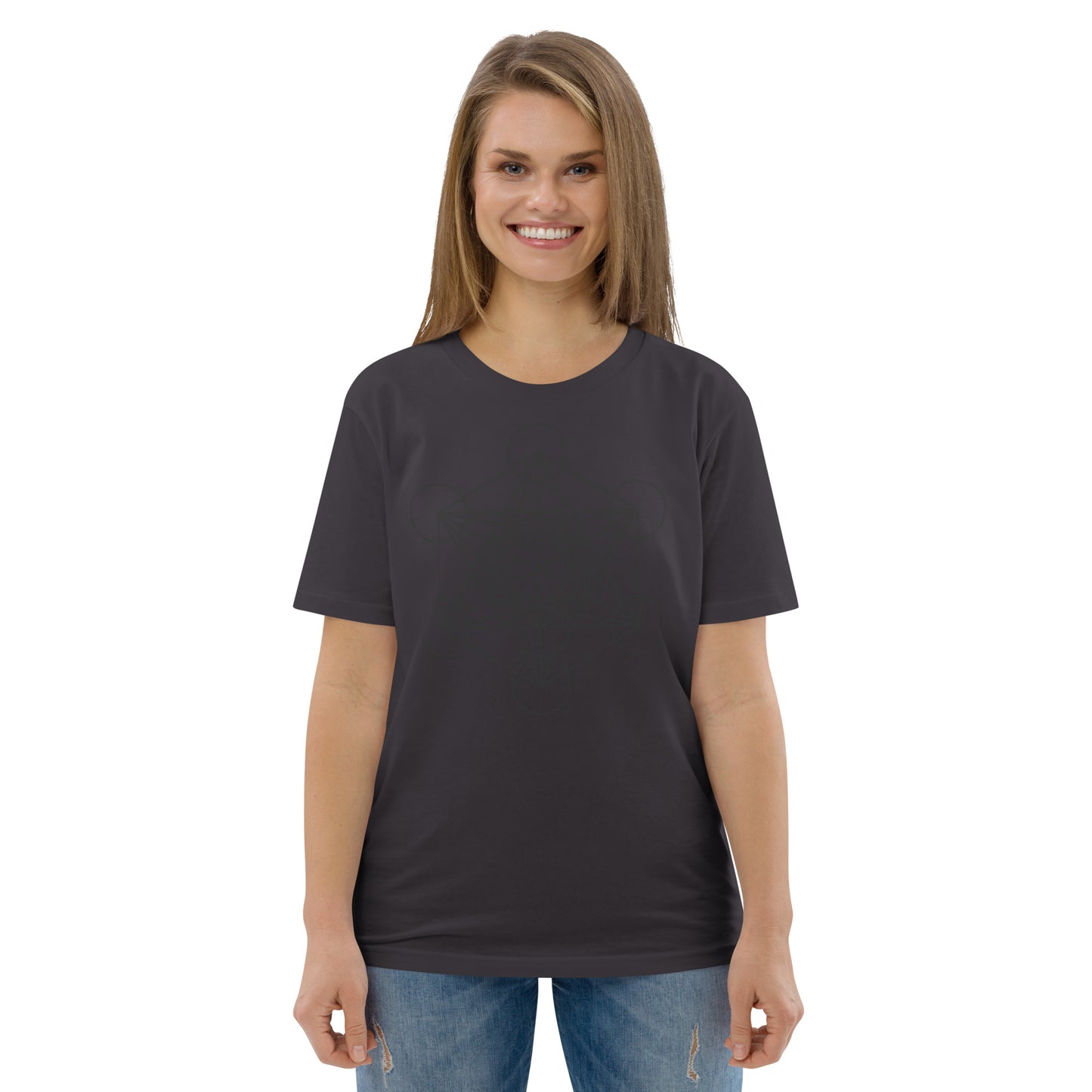 T-shirt unisex z bawełny organicznej