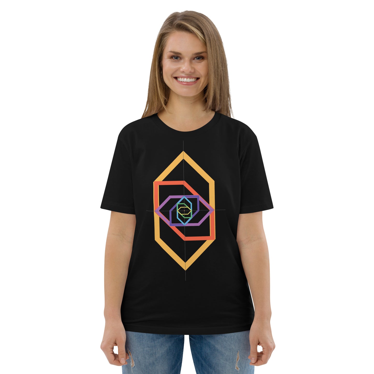 T-shirt unisex z bawełny organicznej