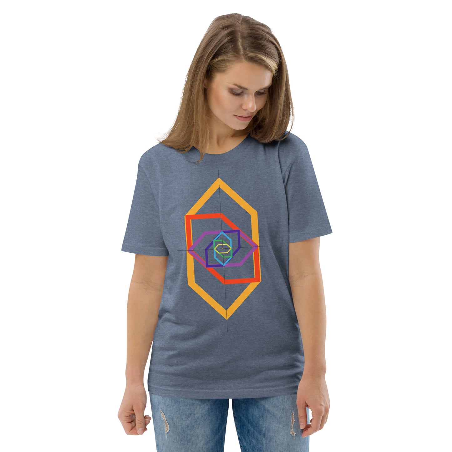 T-shirt unisex z bawełny organicznej