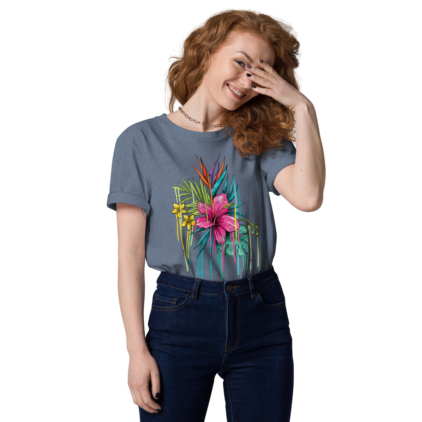 T-shirt unisex z bawełny organicznej