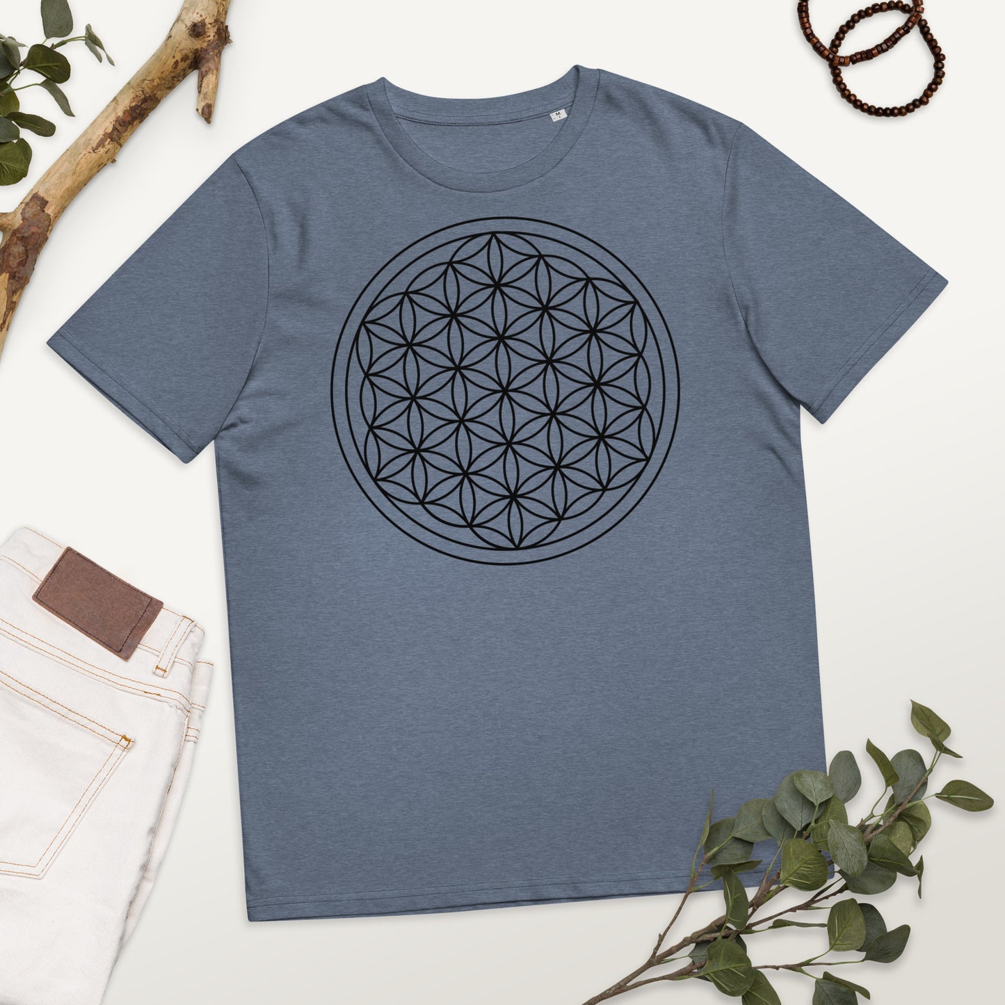 T-shirt unisex z bawełny organicznej