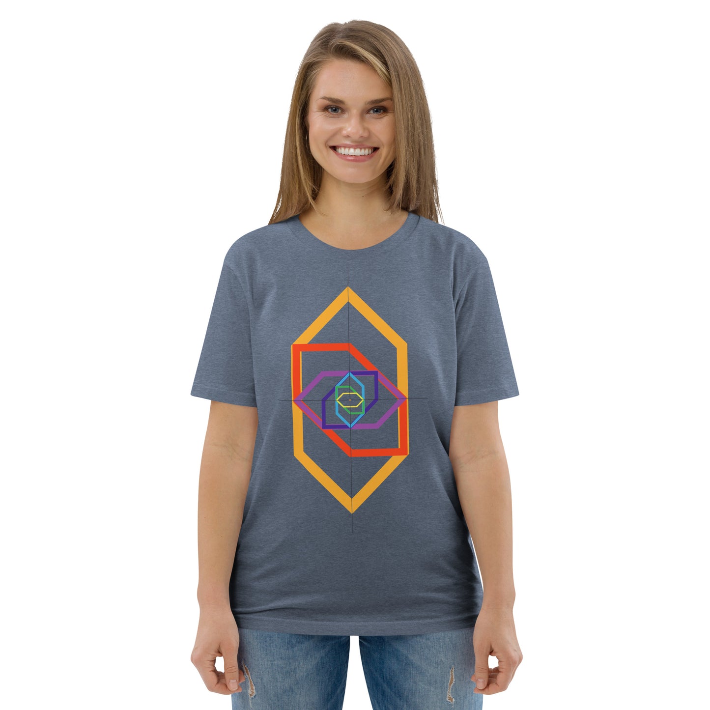 T-shirt unisex z bawełny organicznej