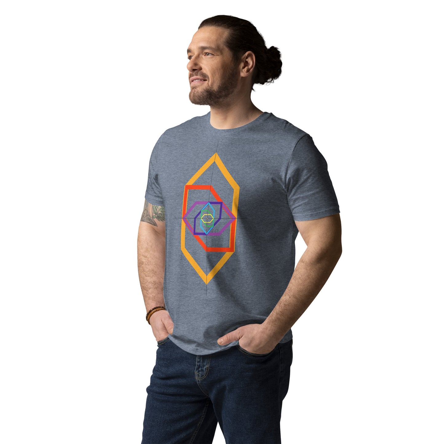 T-shirt unisex z bawełny organicznej