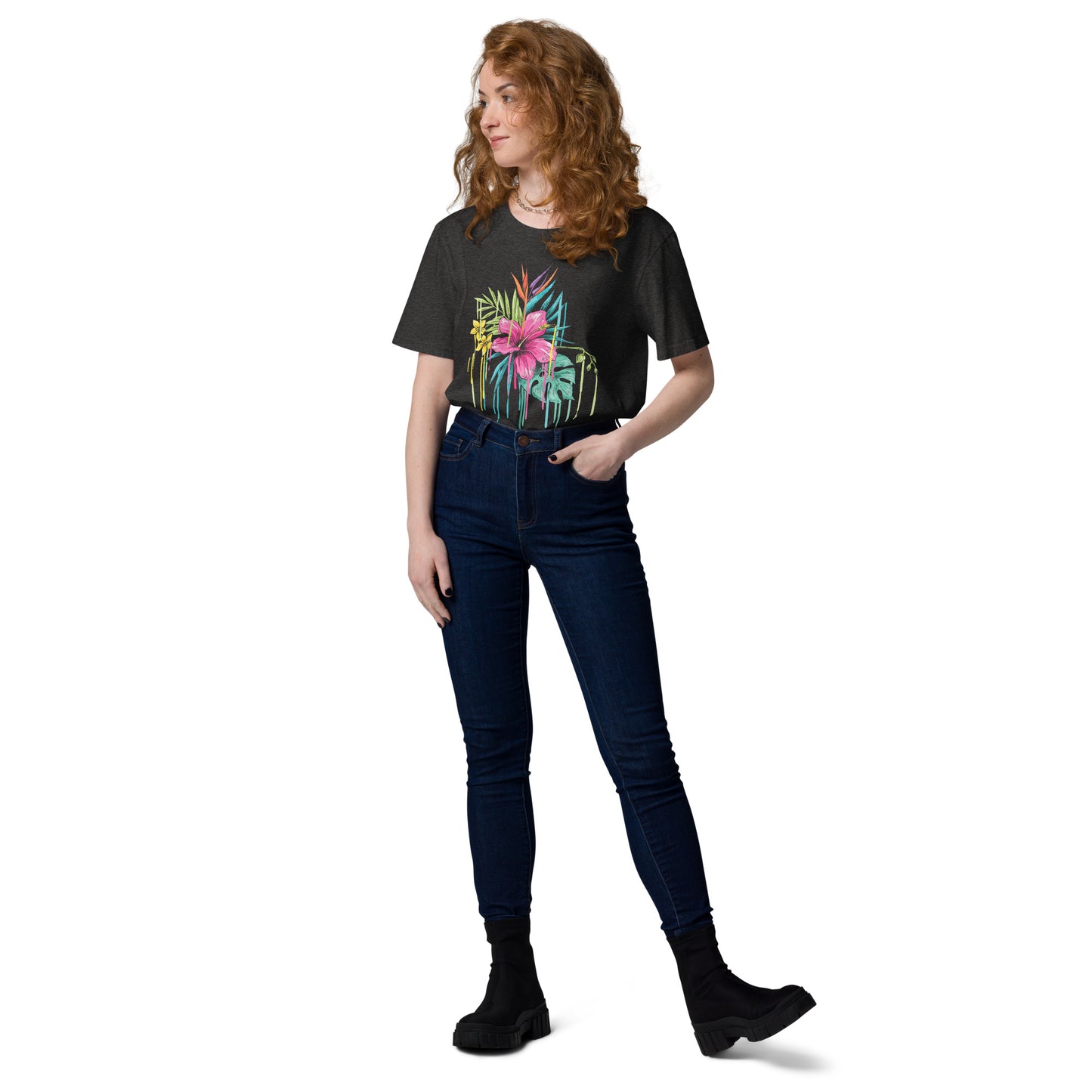 T-shirt unisex z bawełny organicznej