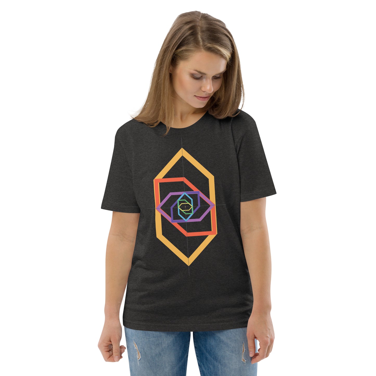 T-shirt unisex z bawełny organicznej