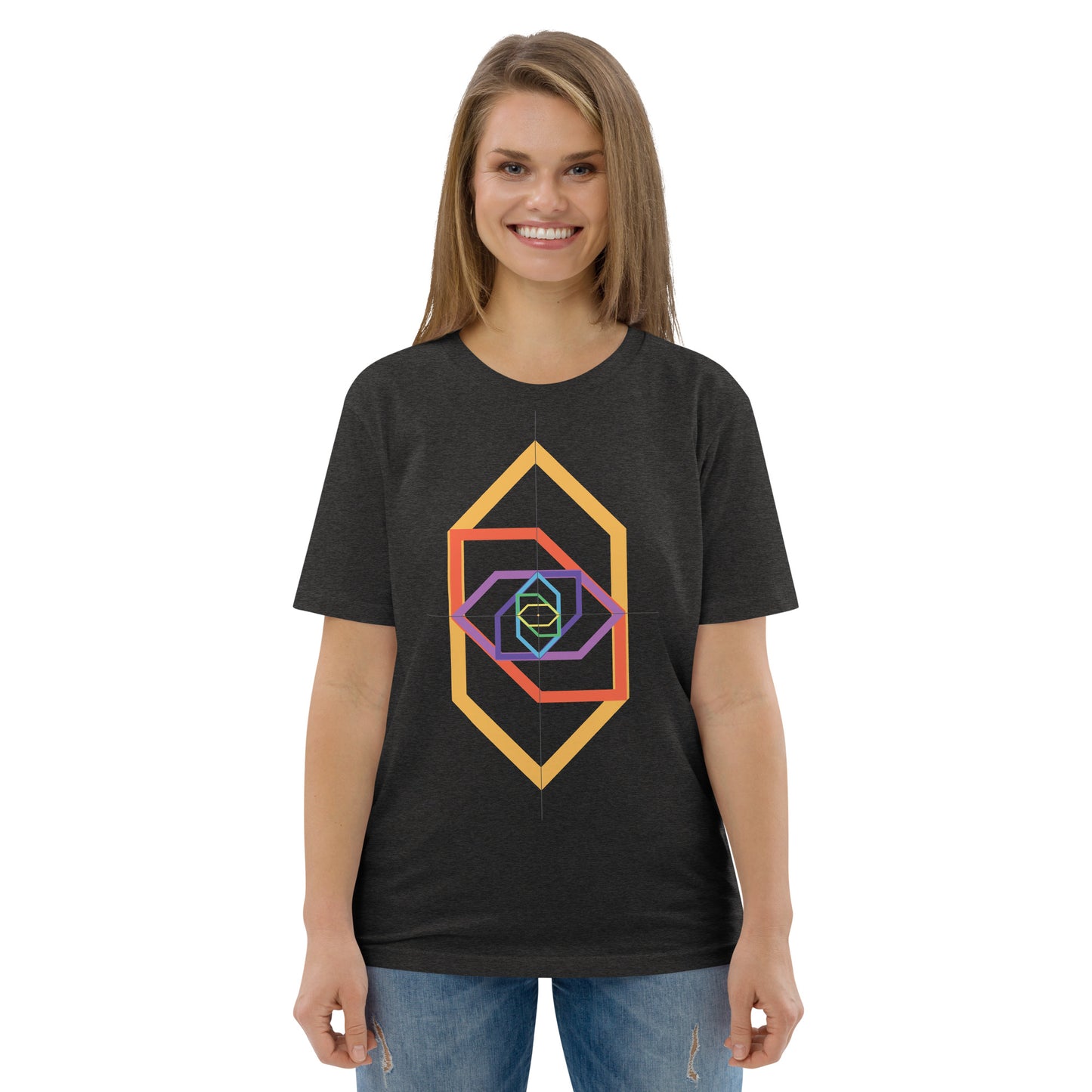 T-shirt unisex z bawełny organicznej
