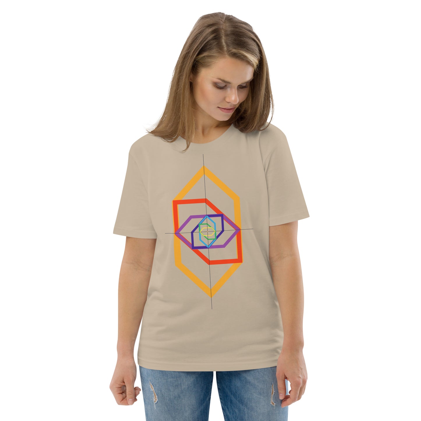 T-shirt unisex z bawełny organicznej