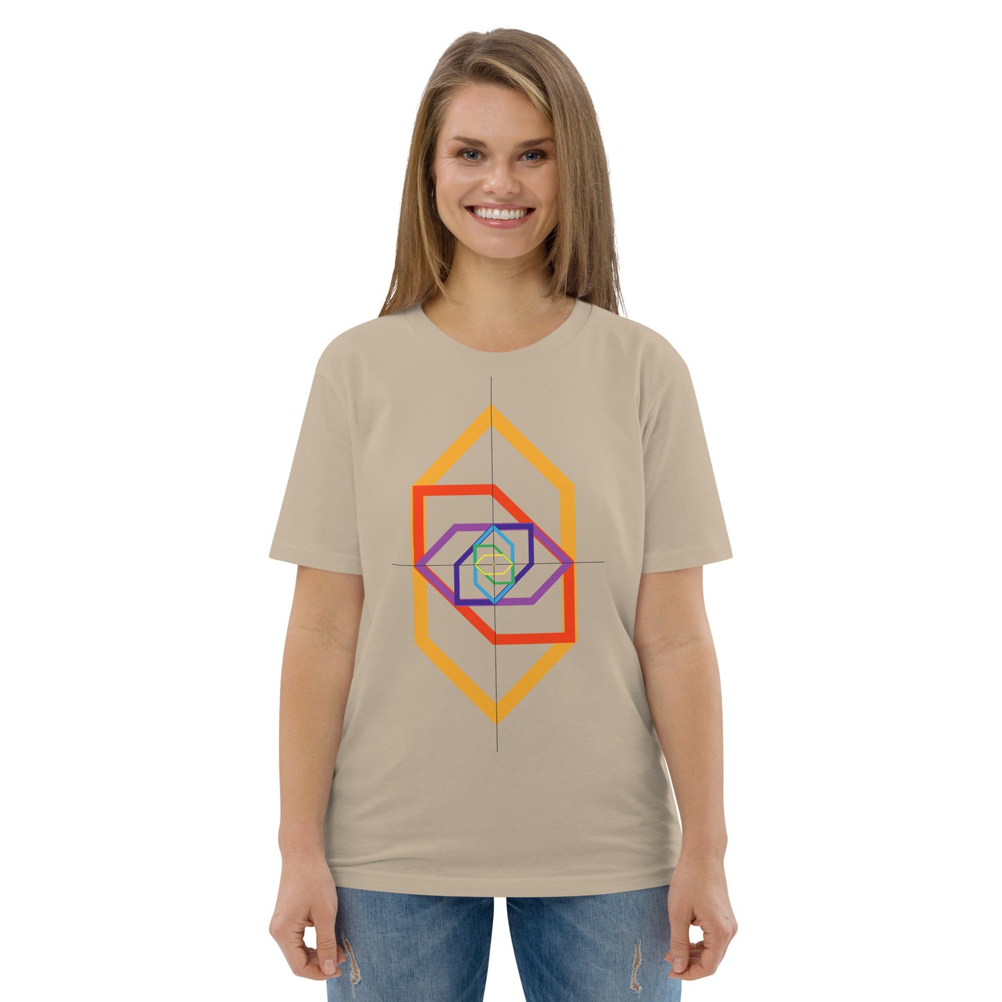 T-shirt unisex z bawełny organicznej