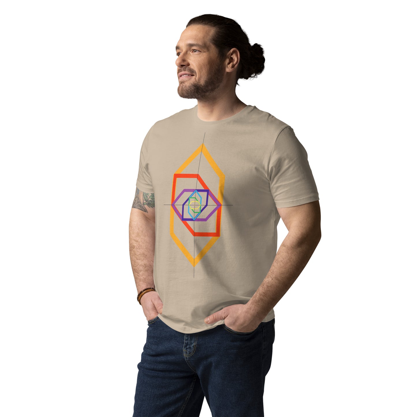 T-shirt unisex z bawełny organicznej