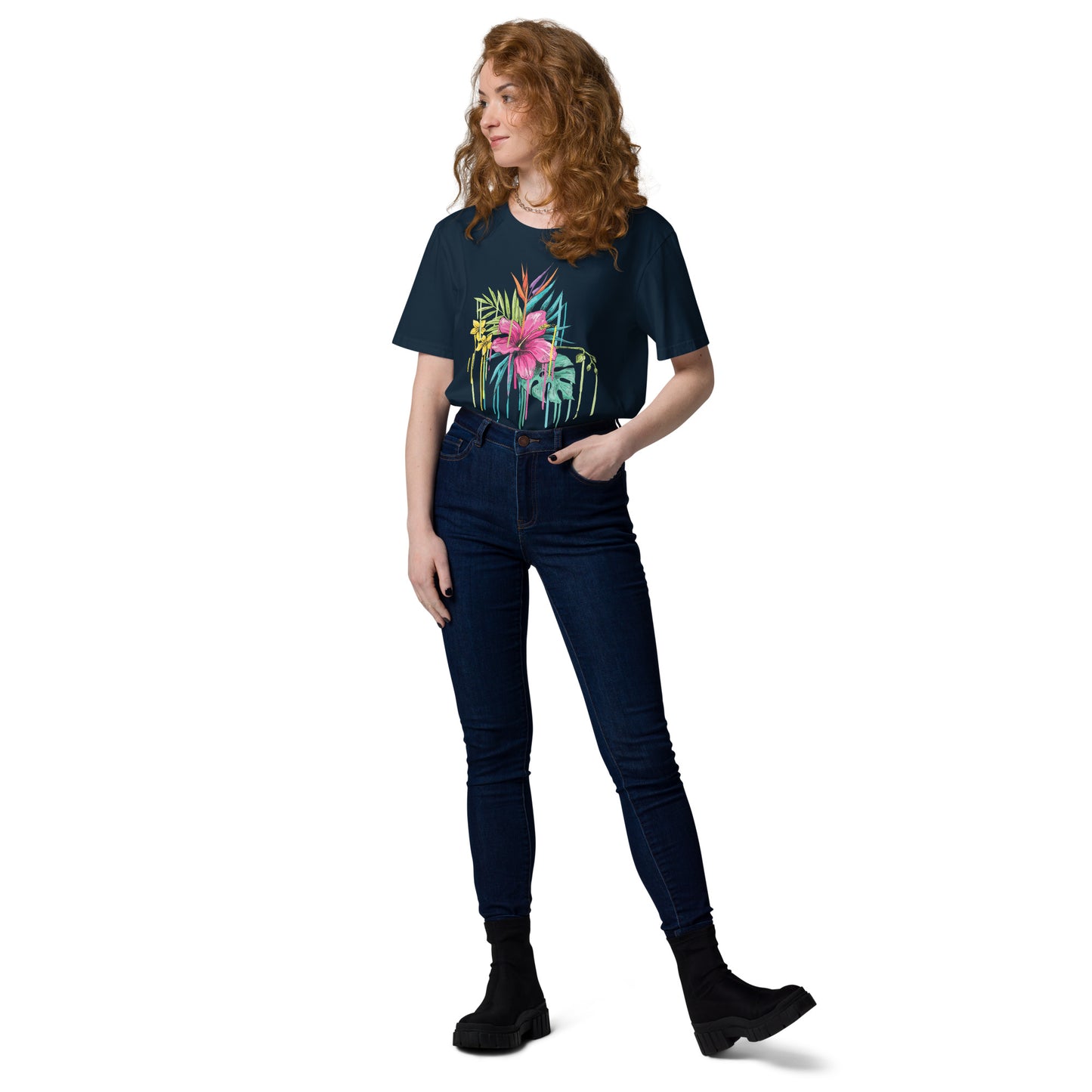 T-shirt unisex z bawełny organicznej