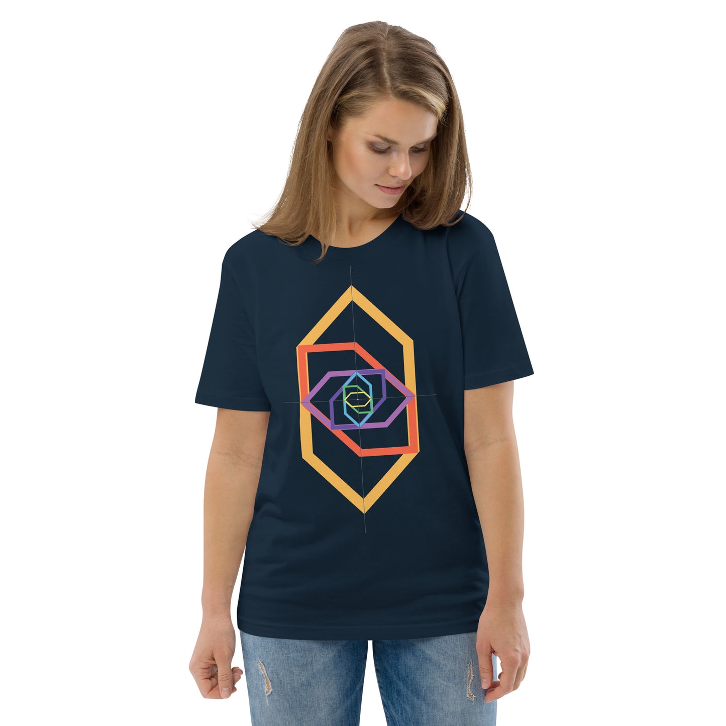T-shirt unisex z bawełny organicznej