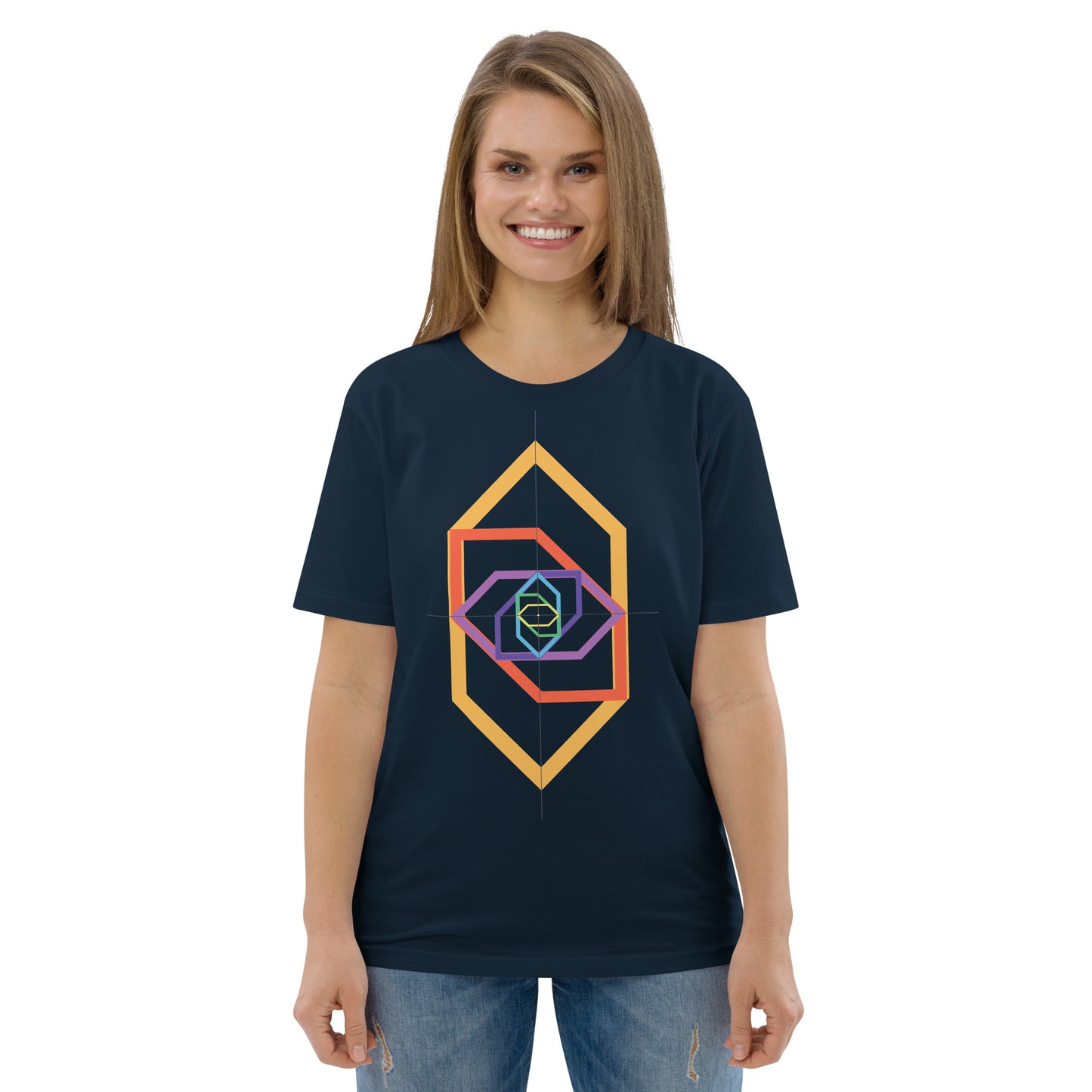 T-shirt unisex z bawełny organicznej