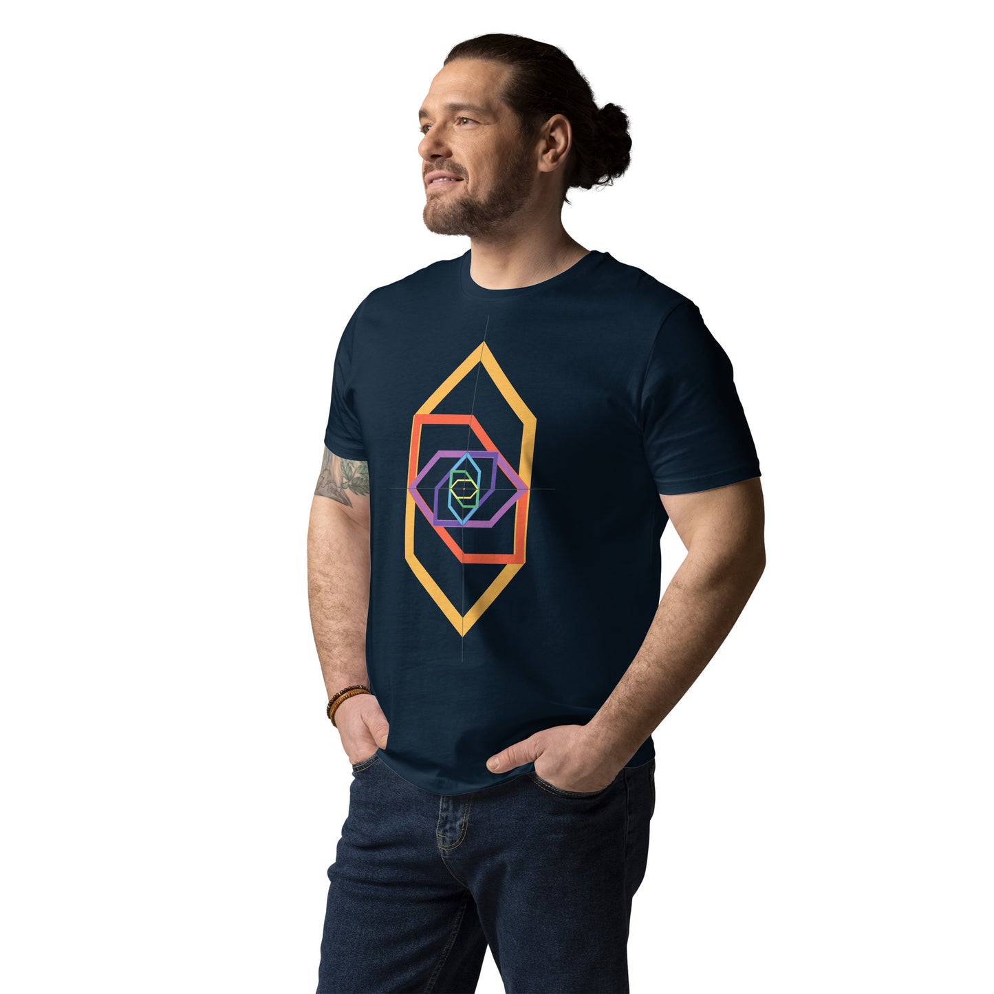 T-shirt unisex z bawełny organicznej
