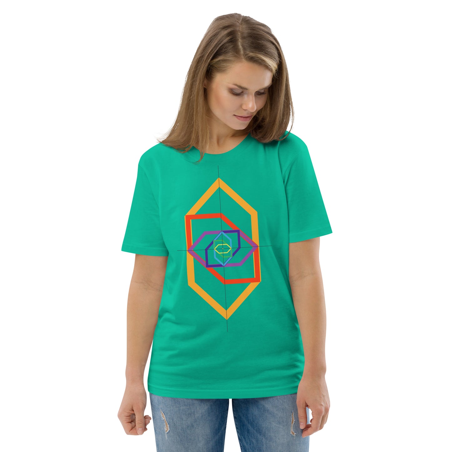 T-shirt unisex z bawełny organicznej