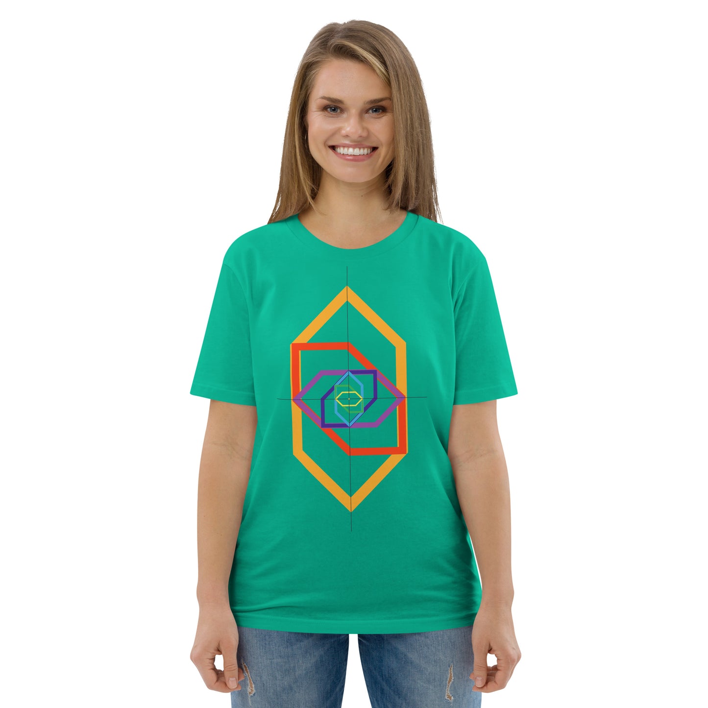 T-shirt unisex z bawełny organicznej