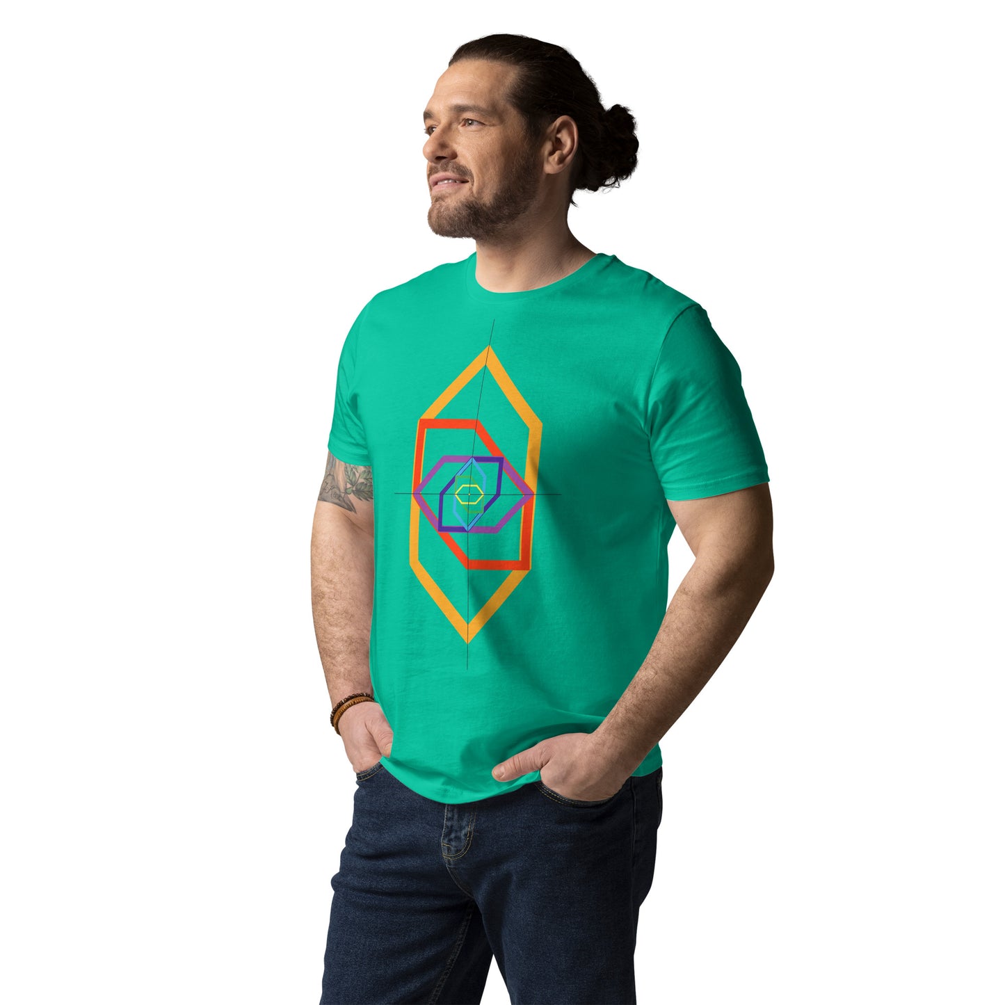 T-shirt unisex z bawełny organicznej