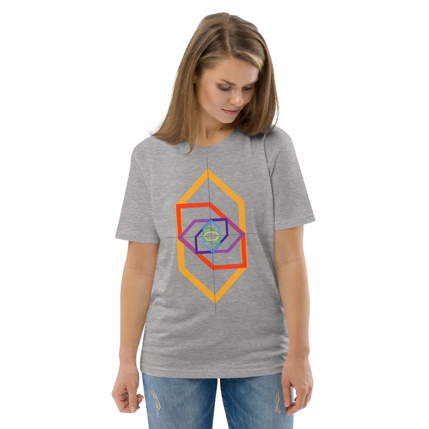T-shirt unisex z bawełny organicznej