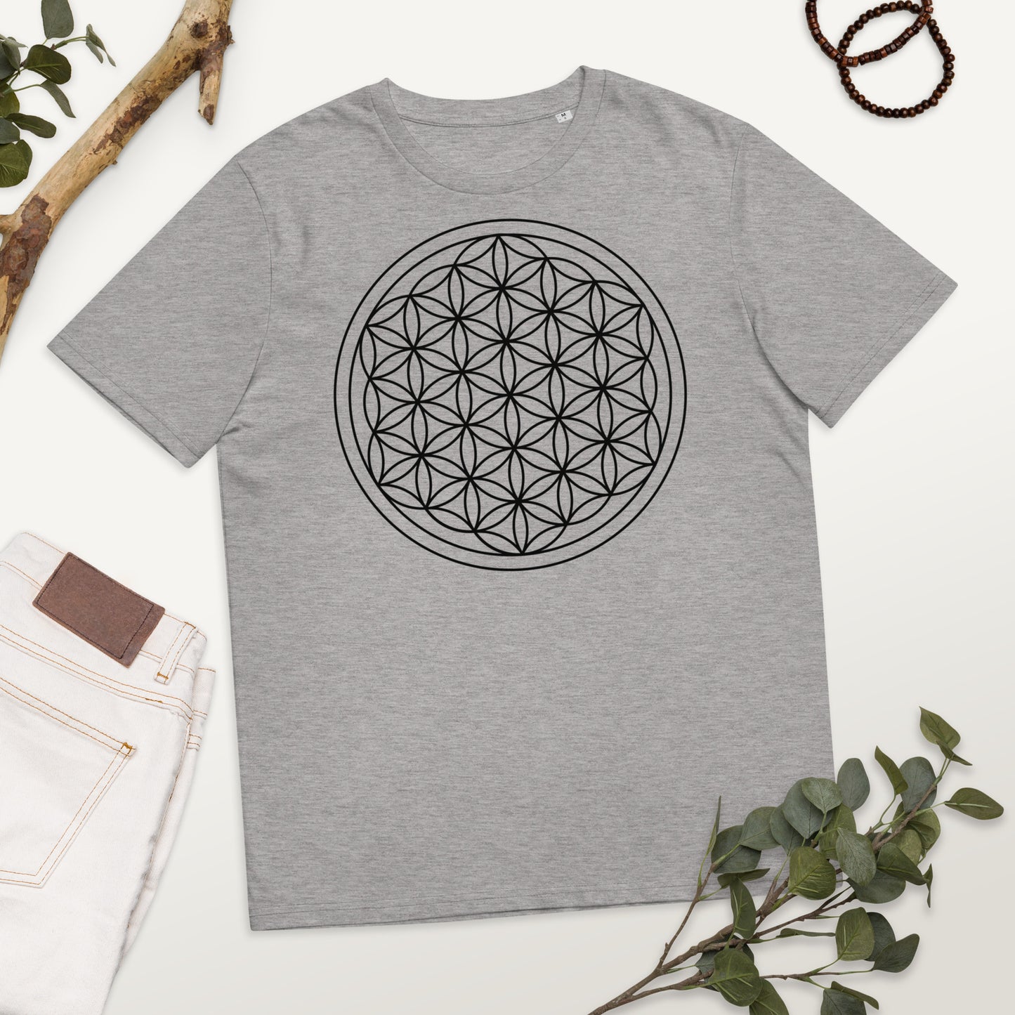 T-shirt unisex z bawełny organicznej