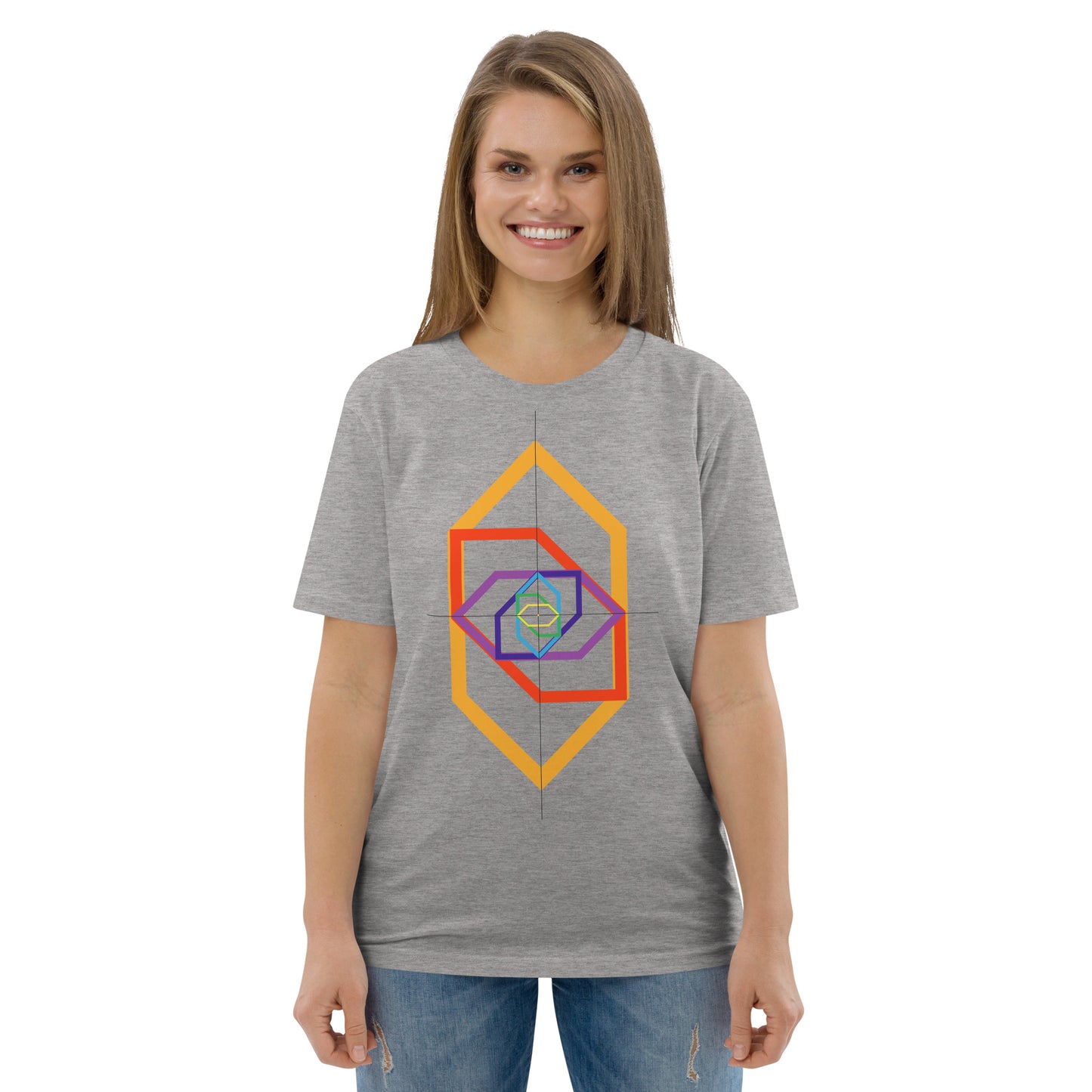 T-shirt unisex z bawełny organicznej
