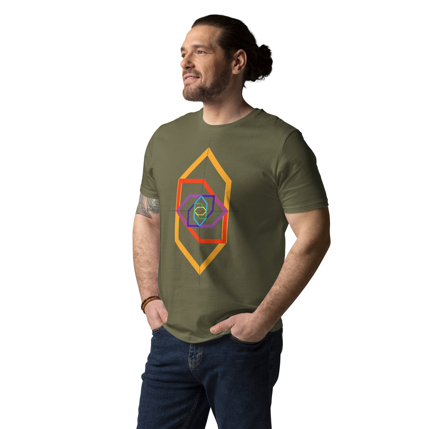 T-shirt unisex z bawełny organicznej