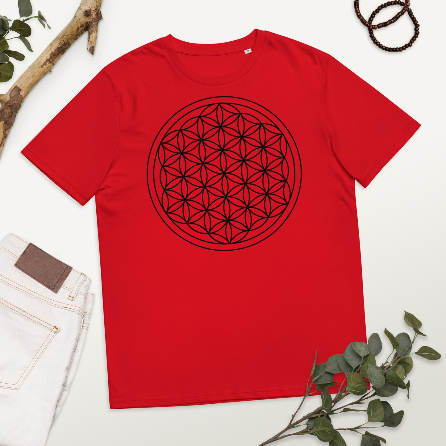 T-shirt unisex z bawełny organicznej