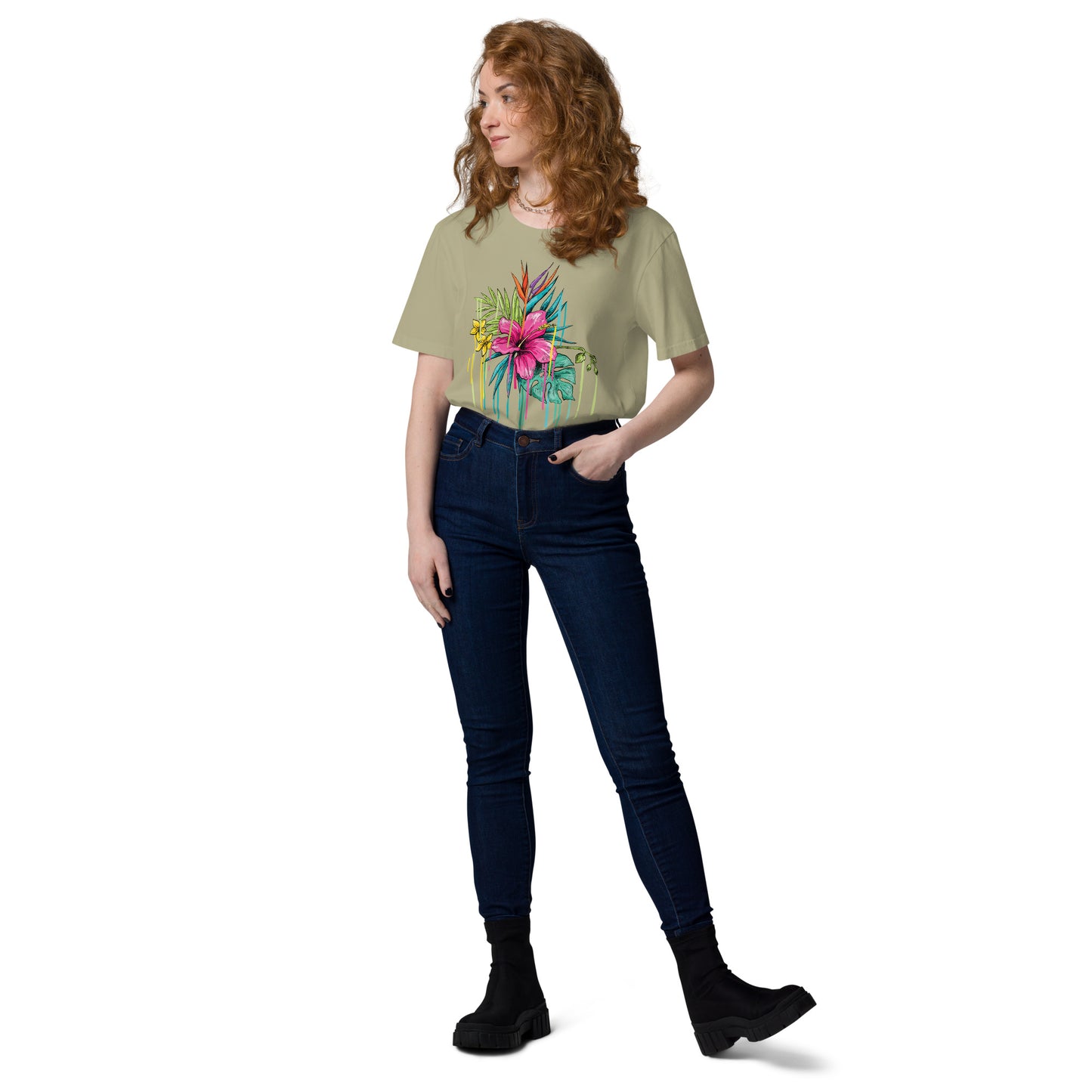 T-shirt unisex z bawełny organicznej