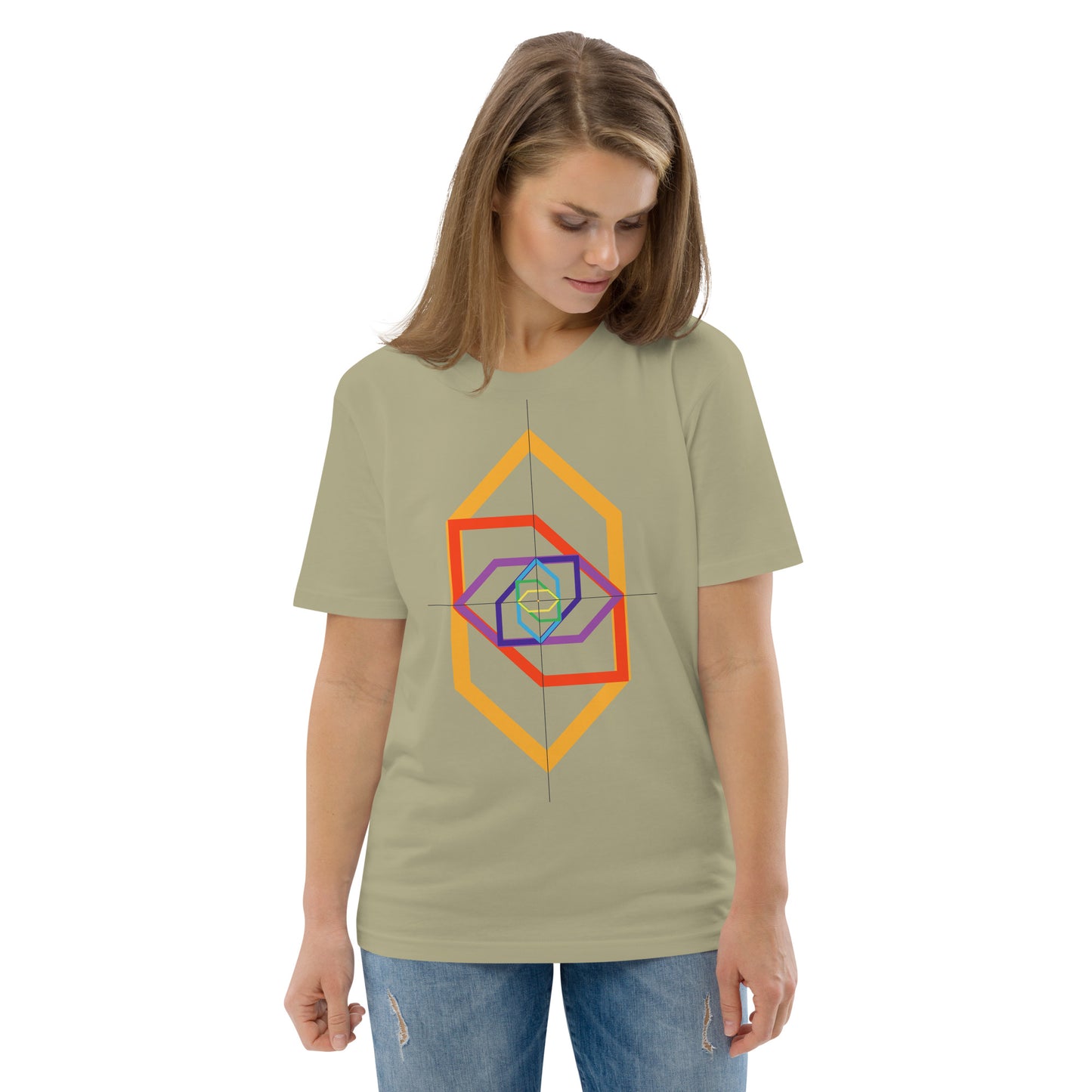 T-shirt unisex z bawełny organicznej