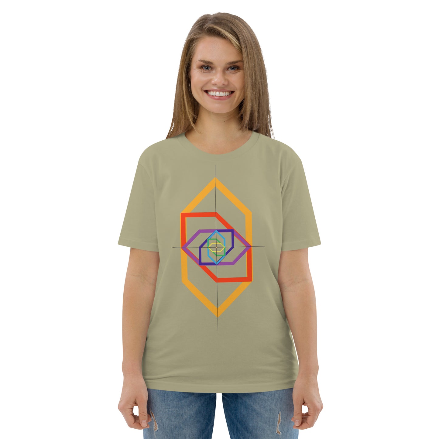 T-shirt unisex z bawełny organicznej