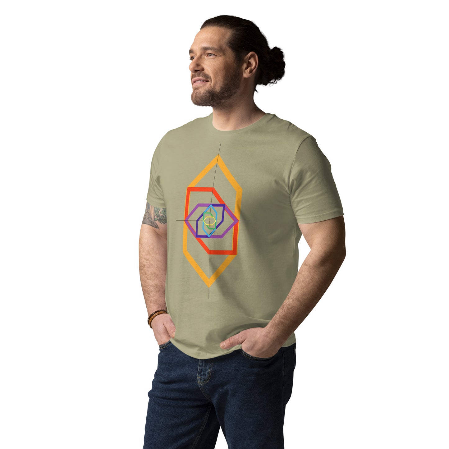 T-shirt unisex z bawełny organicznej