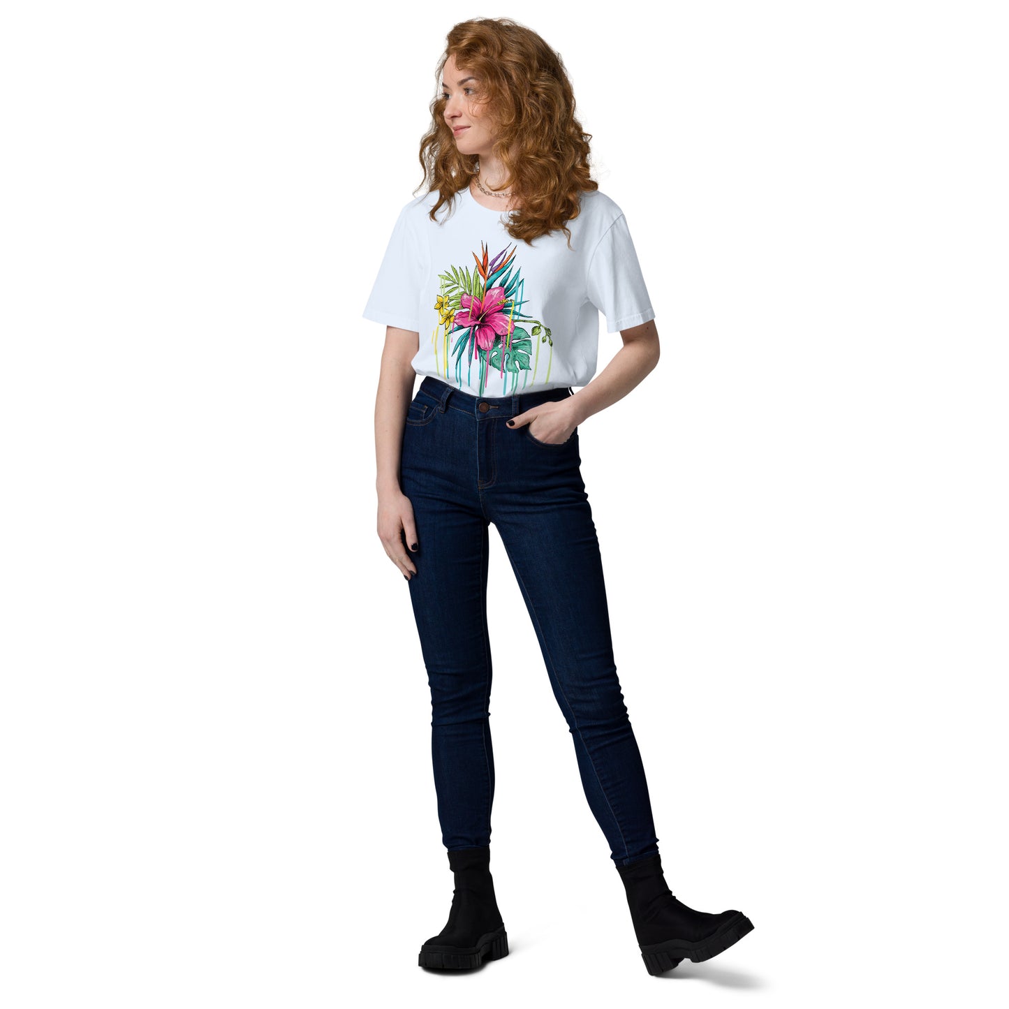 T-shirt unisex z bawełny organicznej