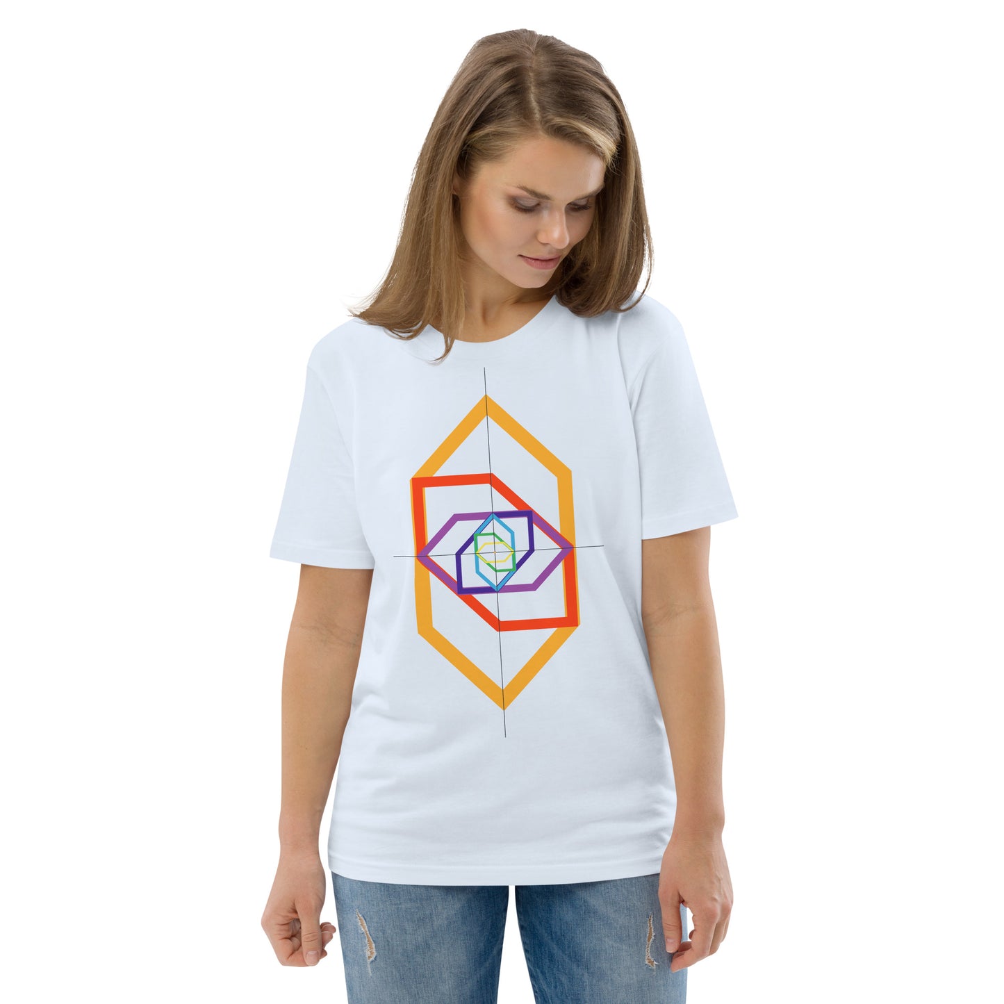 T-shirt unisex z bawełny organicznej