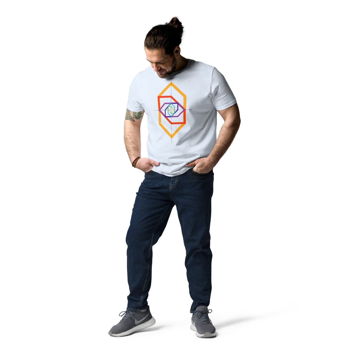 T-shirt unisex z bawełny organicznej
