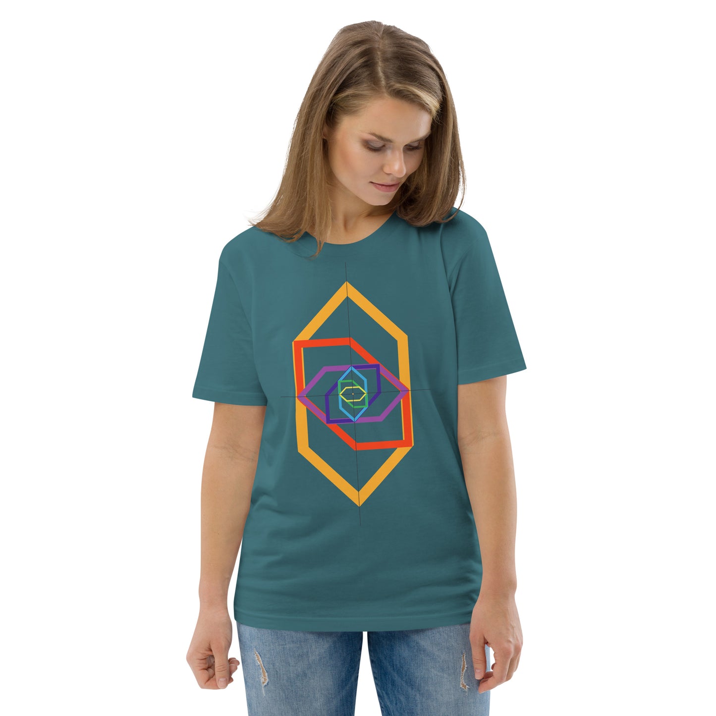 T-shirt unisex z bawełny organicznej
