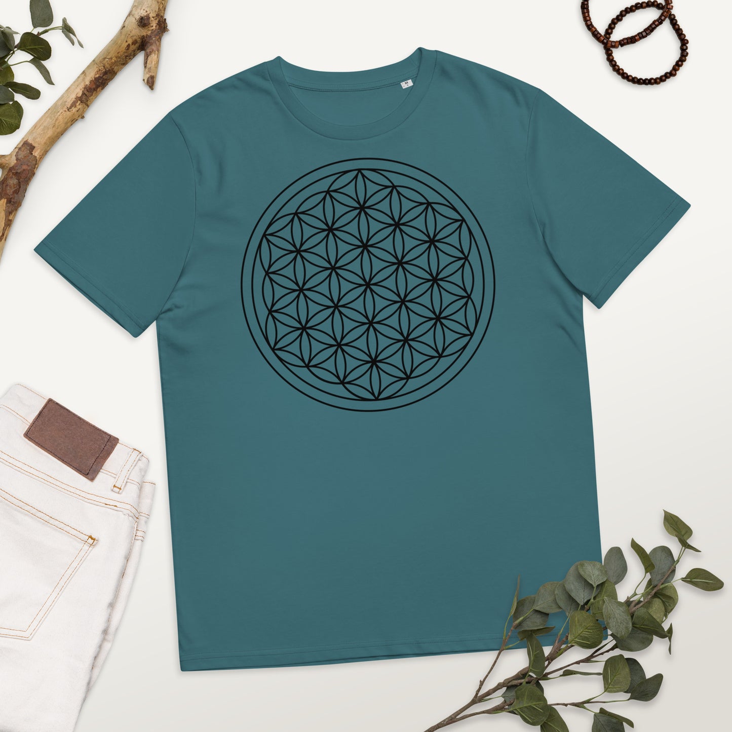 T-shirt unisex z bawełny organicznej