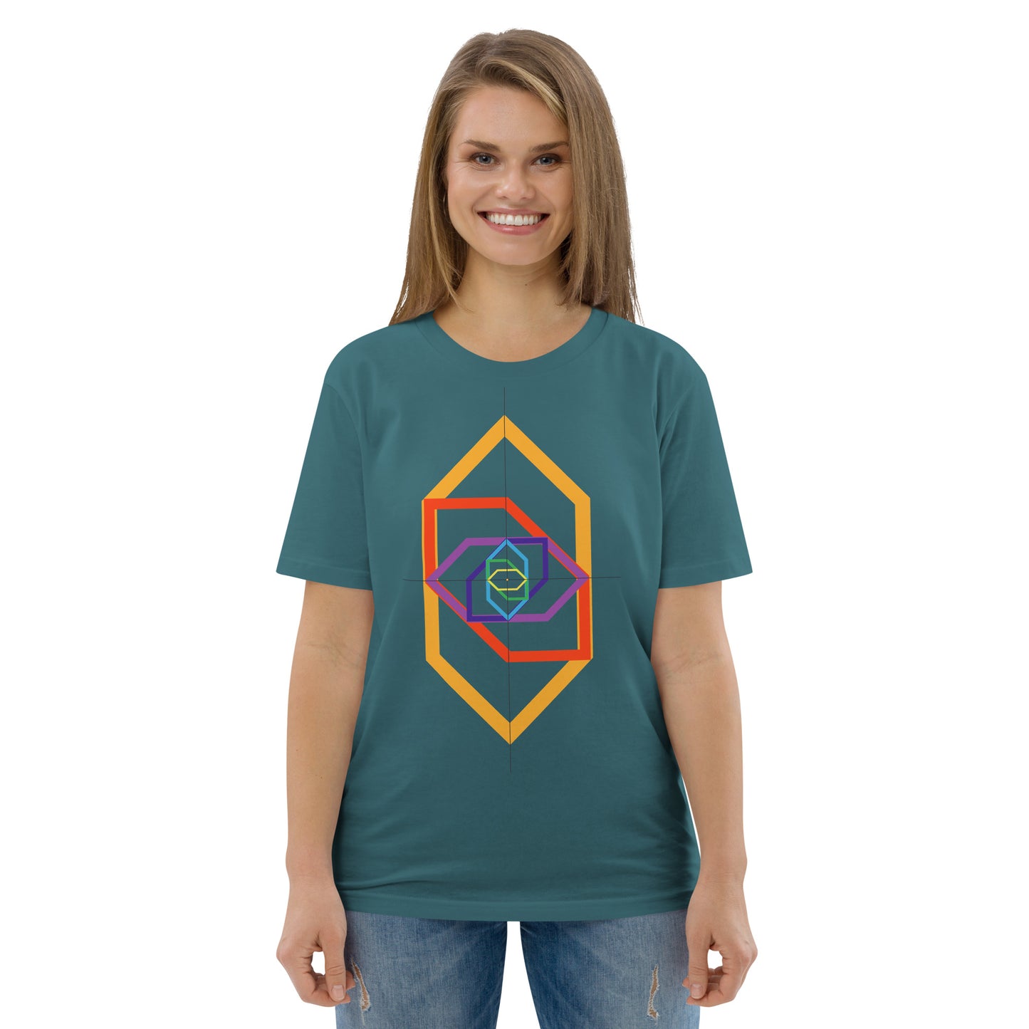 T-shirt unisex z bawełny organicznej