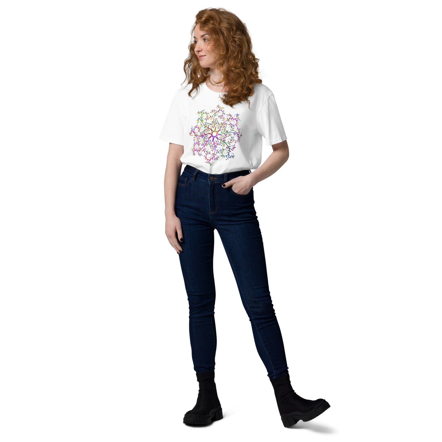 T-shirt unisex z bawełny organicznej