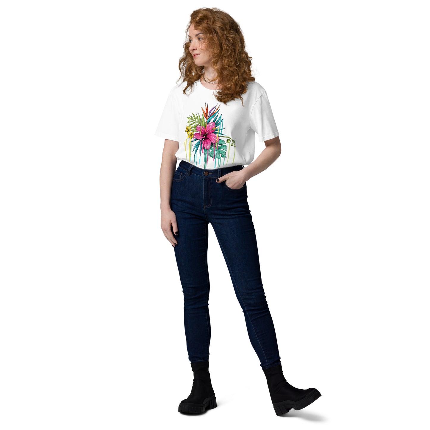 T-shirt unisex z bawełny organicznej