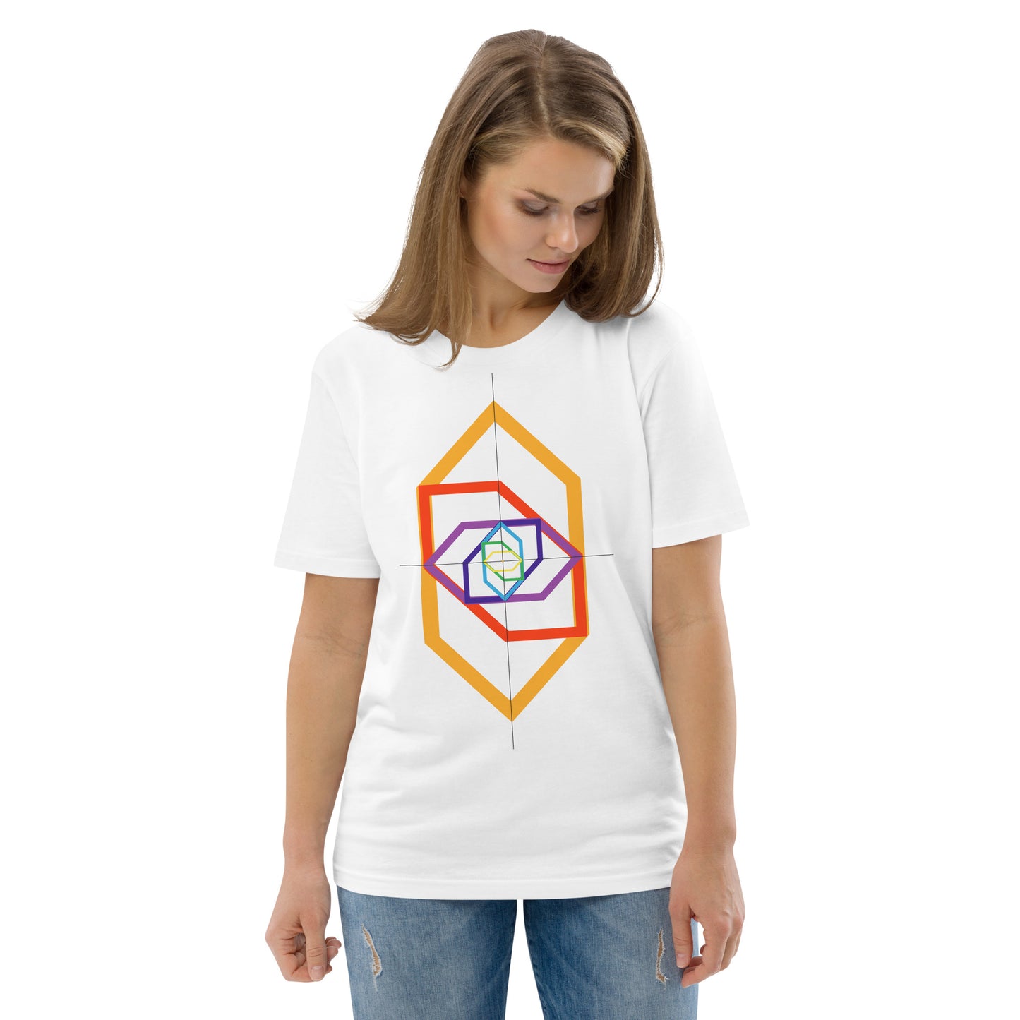 T-shirt unisex z bawełny organicznej