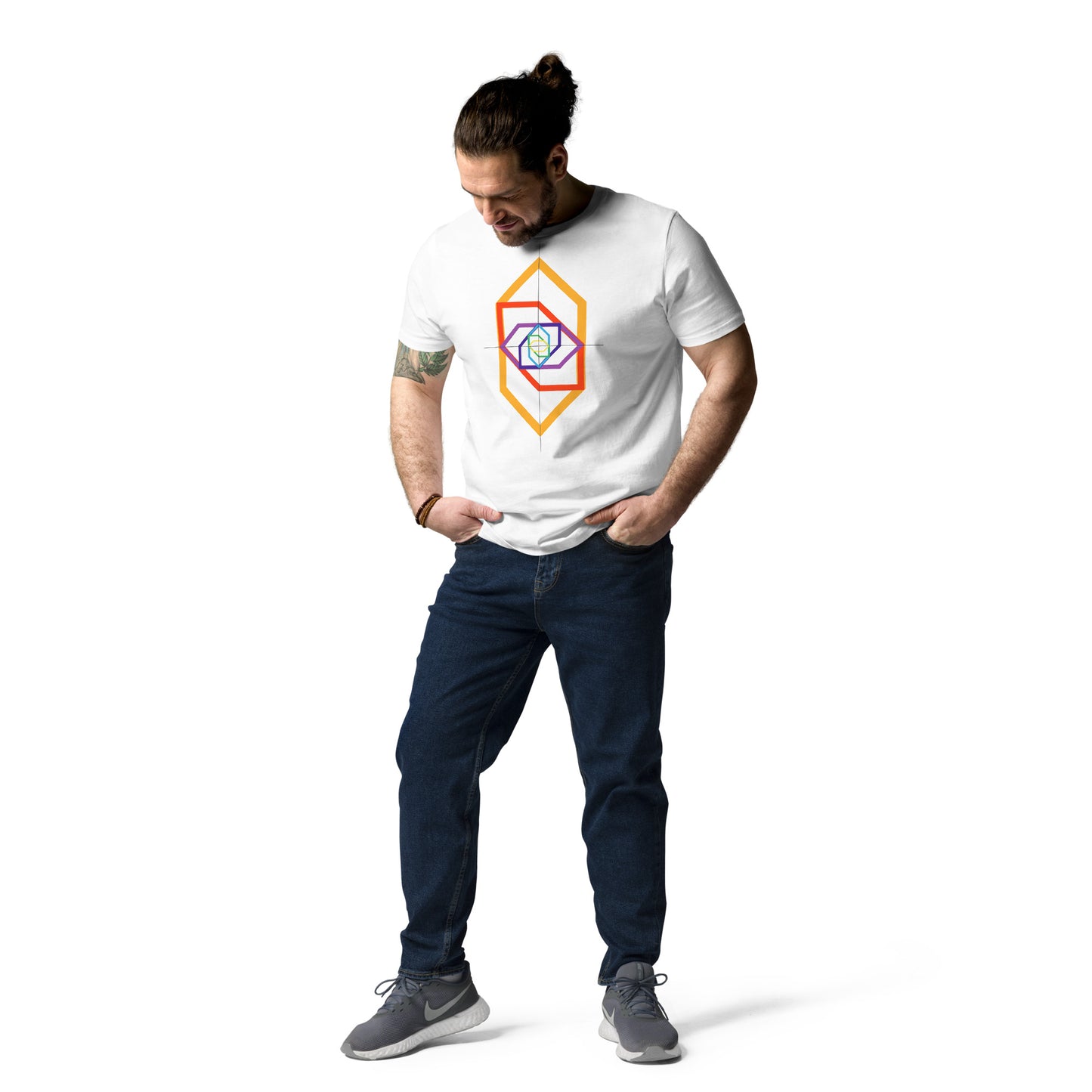 T-shirt unisex z bawełny organicznej