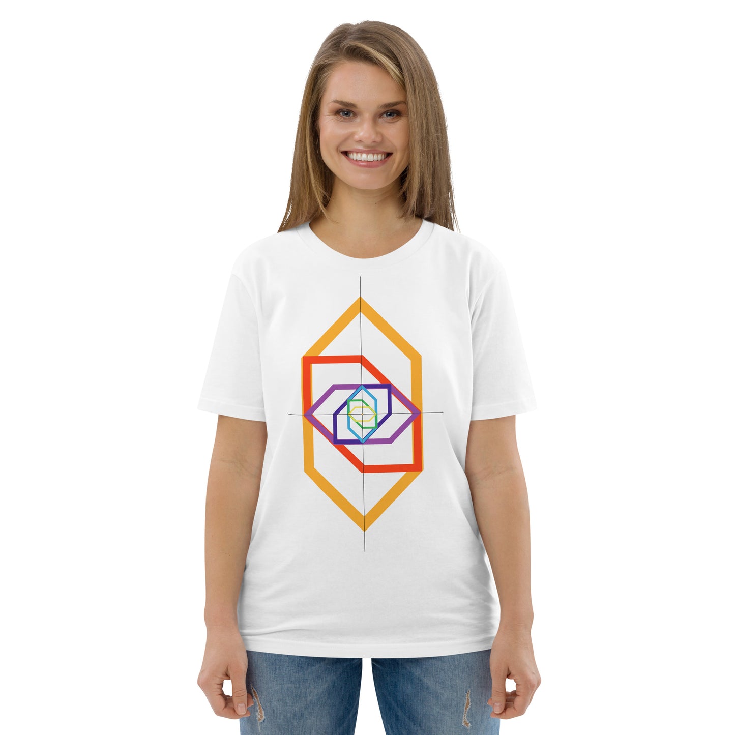 T-shirt unisex z bawełny organicznej