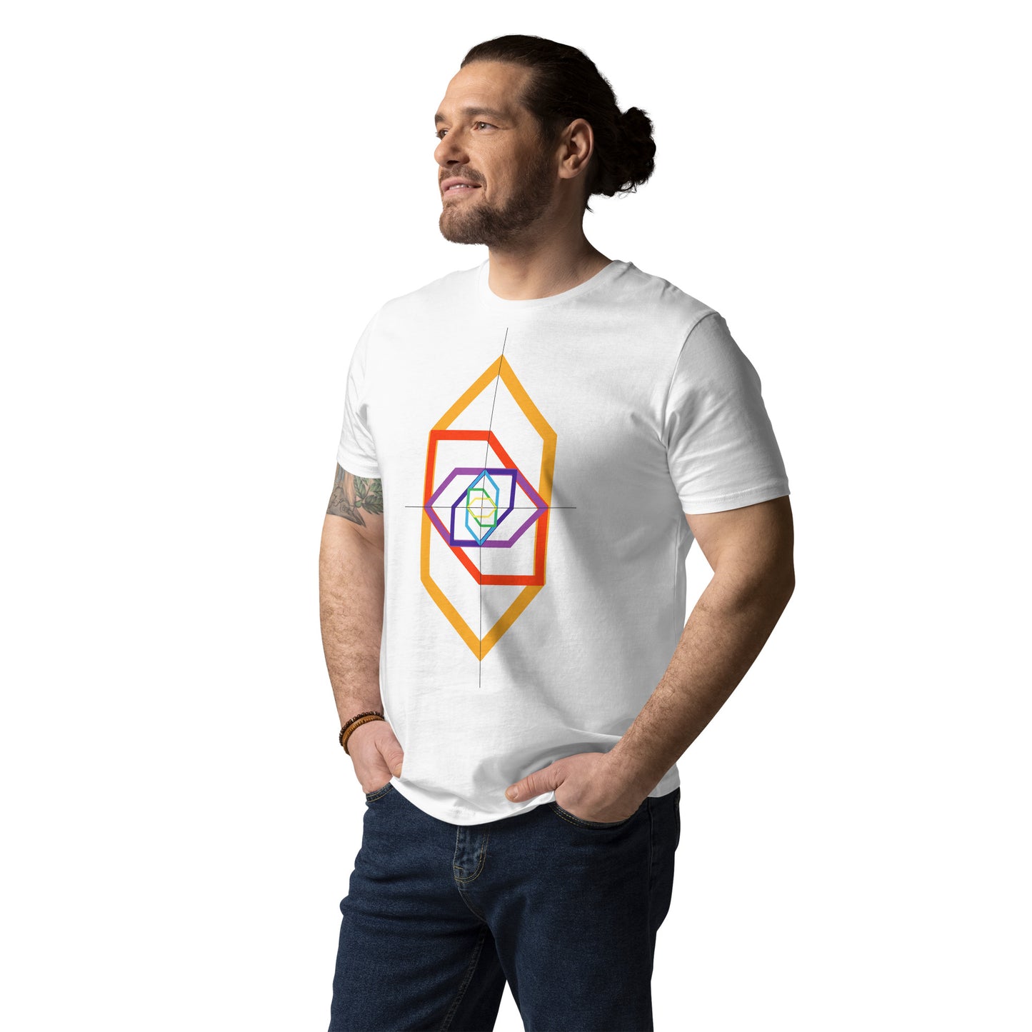 T-shirt unisex z bawełny organicznej