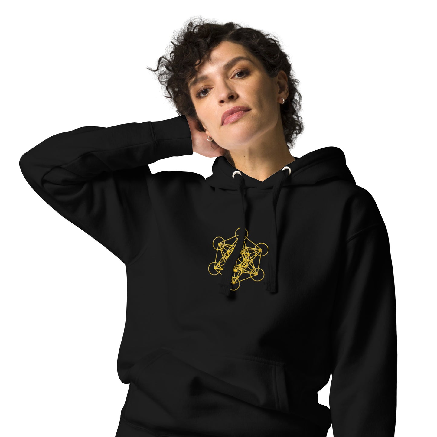 Wyszywana bluza z kapturem