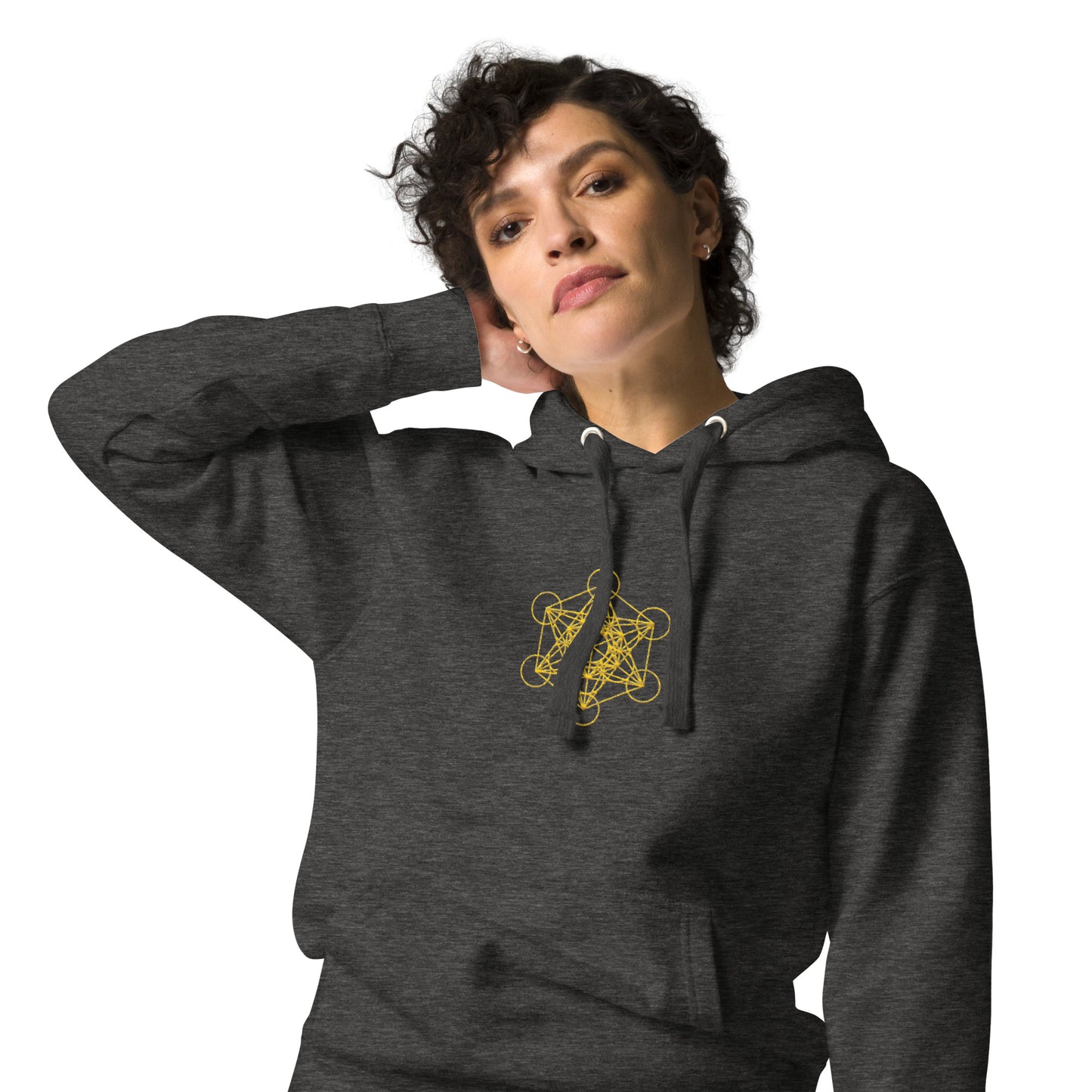 Wyszywana bluza z kapturem