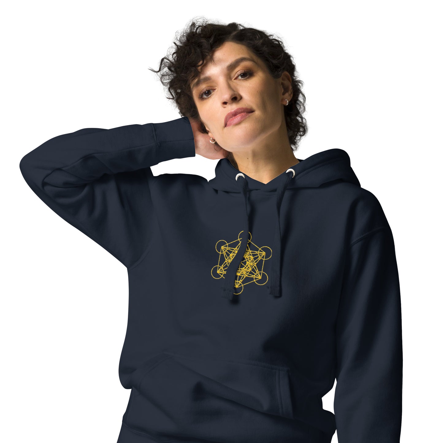 Wyszywana bluza z kapturem