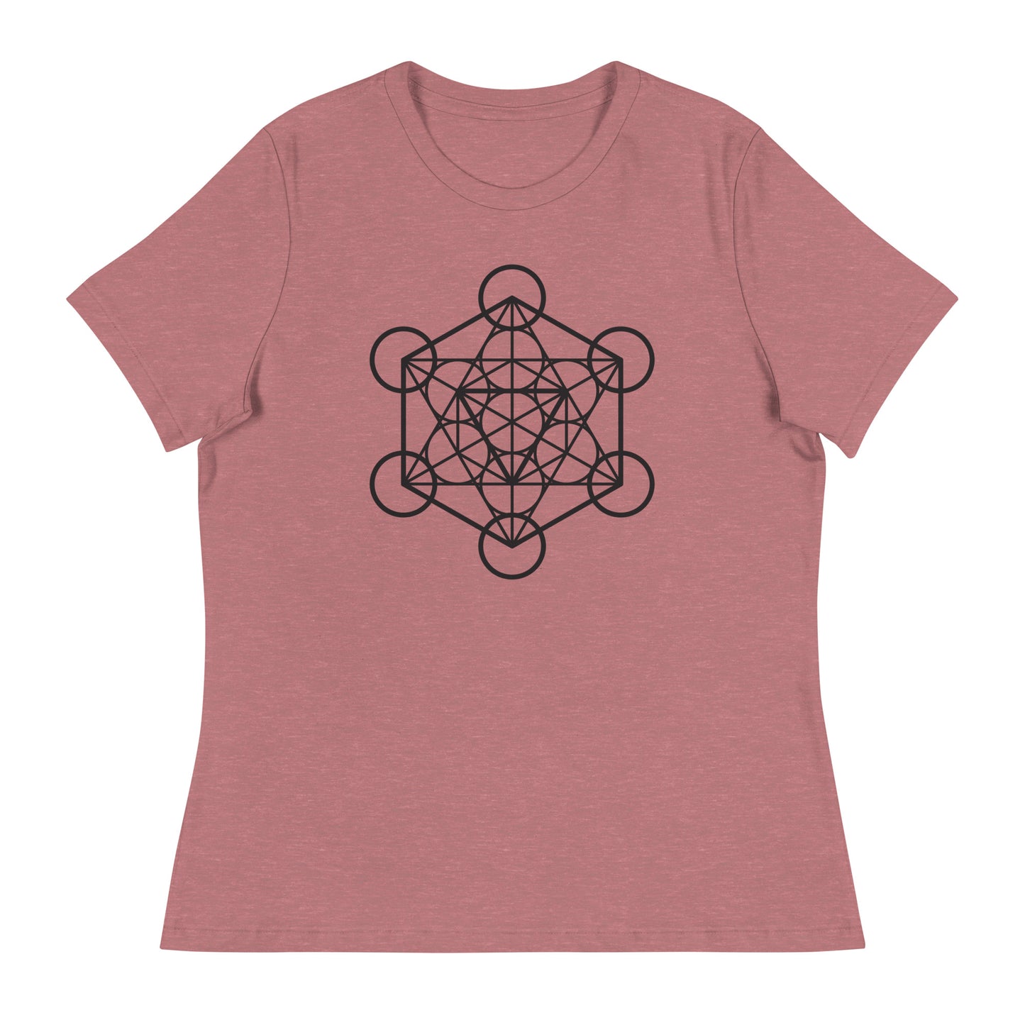 T-shirt damski o swobodnym kroju