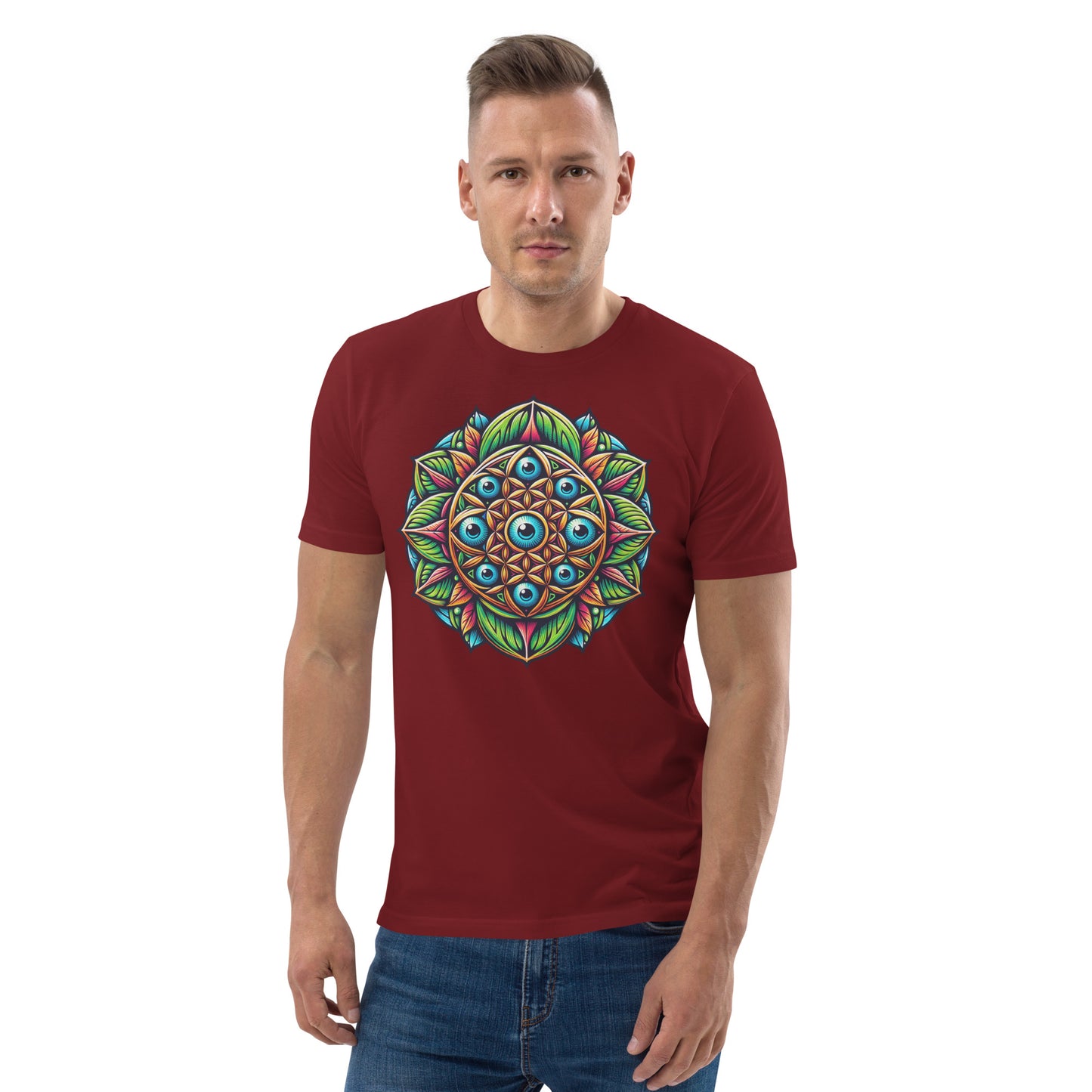 T-shirt unisex z bawełny organicznej