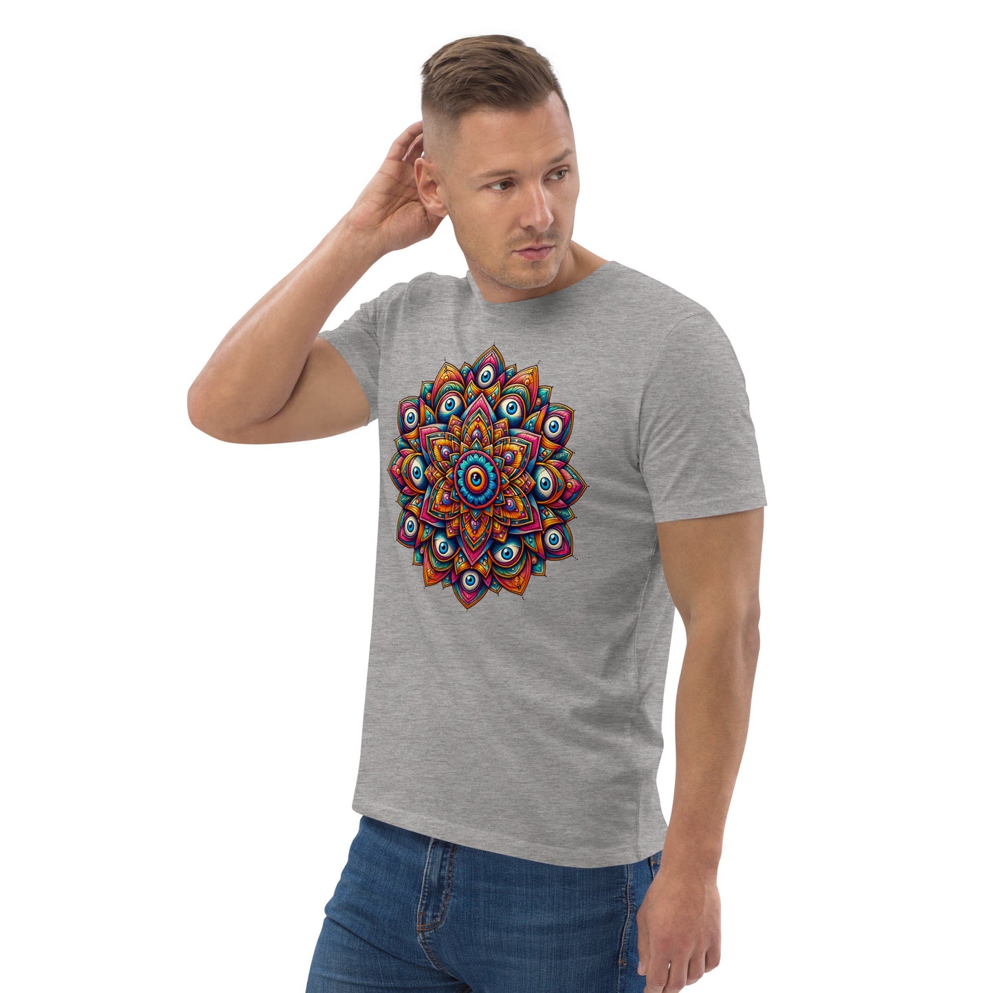 T-shirt unisex z bawełny organicznej