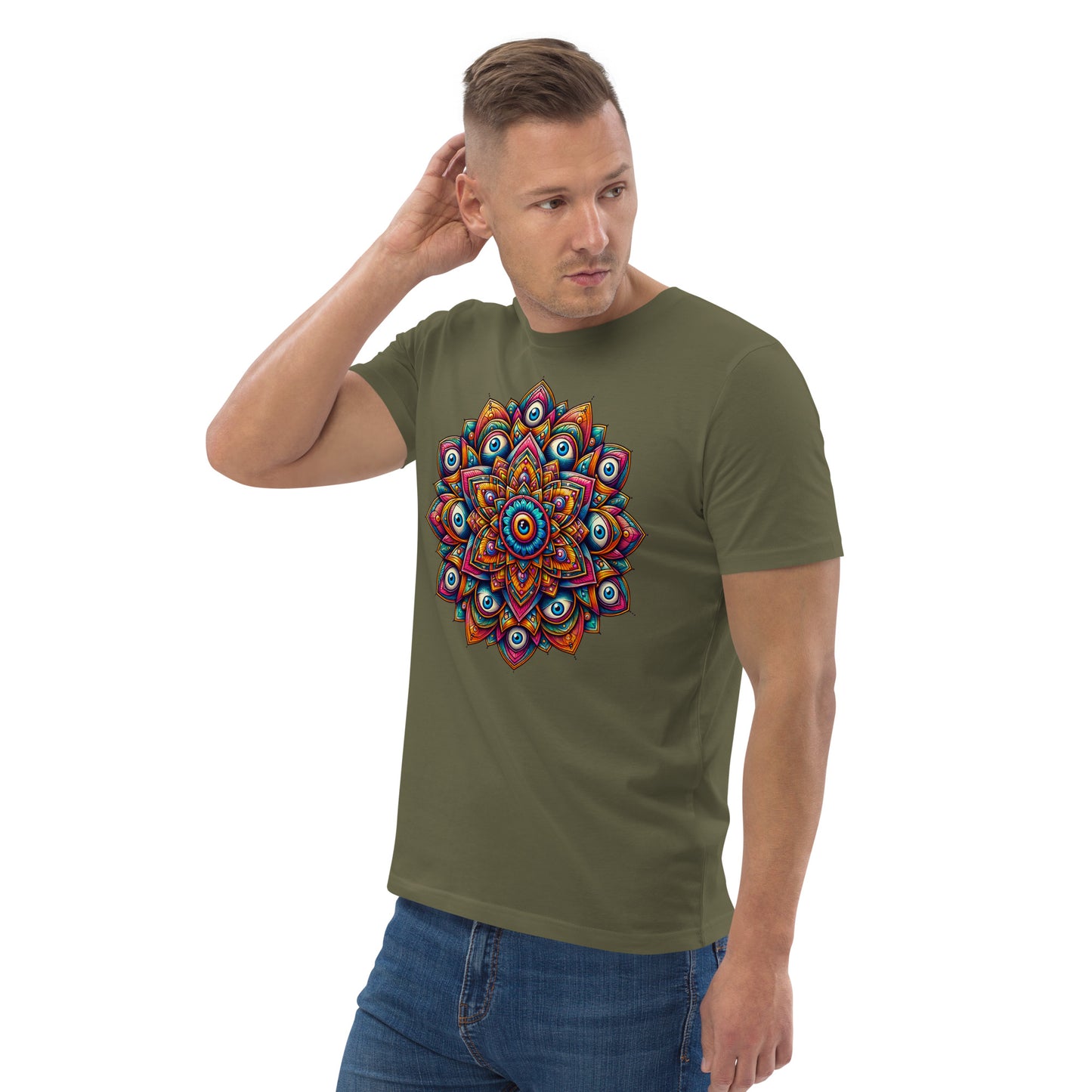 T-shirt unisex z bawełny organicznej